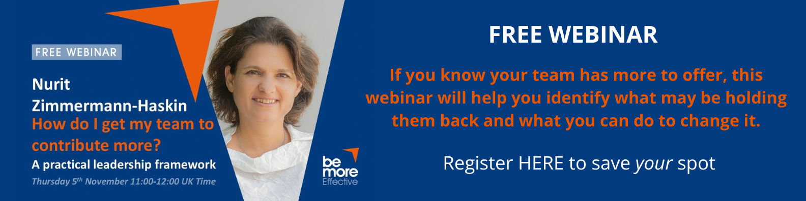 Free webinar